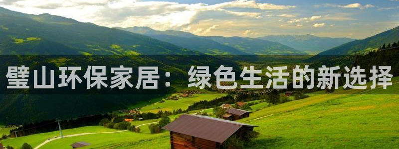杏耀官网客服：璧山环保家居：绿色生活的新选择