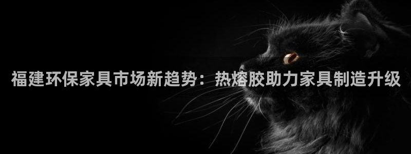 杏耀注册登入：福建环保家具市场新趋势：热熔胶助力家具制造升级