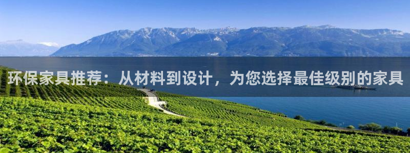 杏耀登陆网站：环保家具推荐：从材料到设计，为您选择最佳级别的